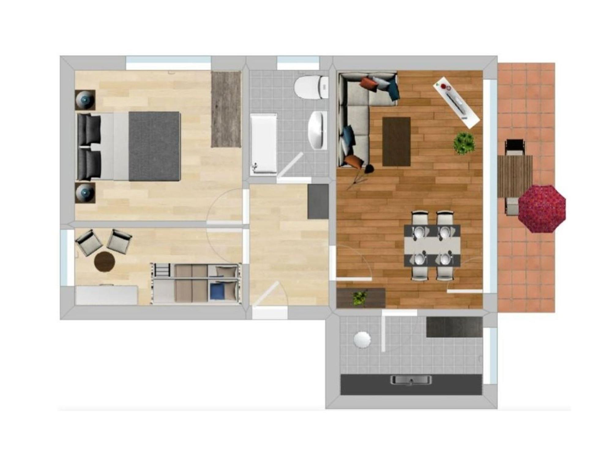 Ferienwohnung Wilde7 Seebach Zewnętrze zdjęcie